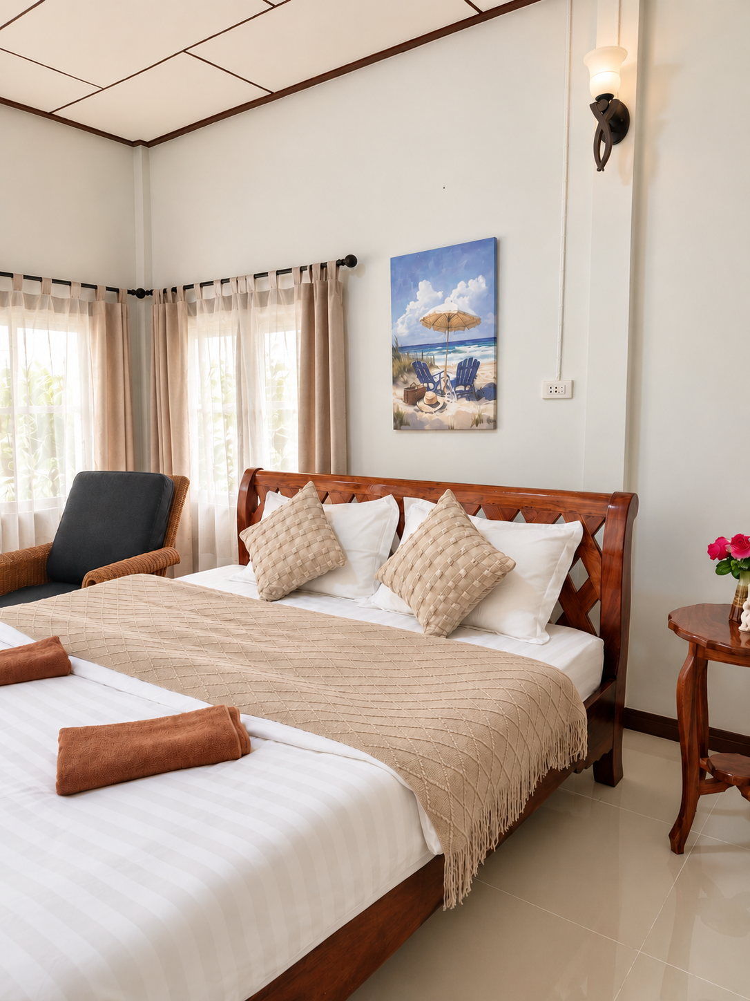 ห้องเตียงคู่ (Double Room)